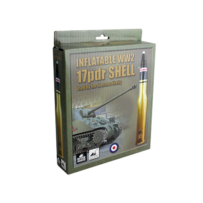 Inflatable WW2 17pdr shell