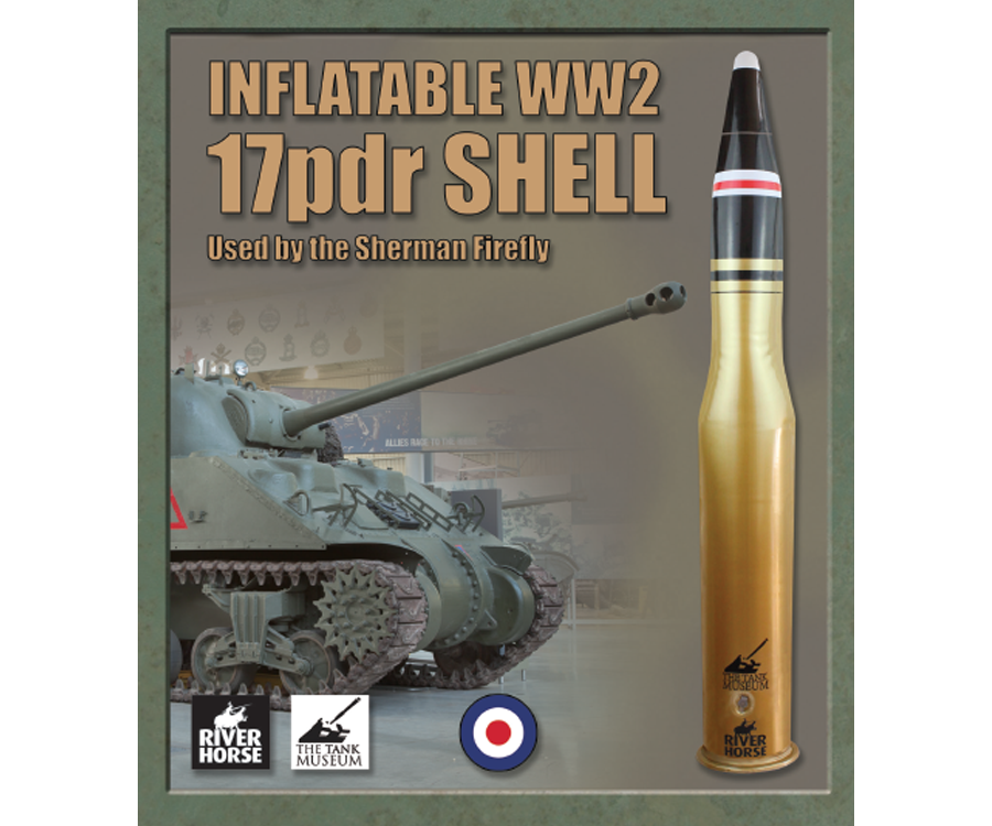 Inflatable WW2 17pdr Shell by River Horse