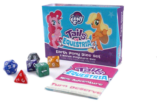 Tails of Equestria: Dice set - Earth Pony