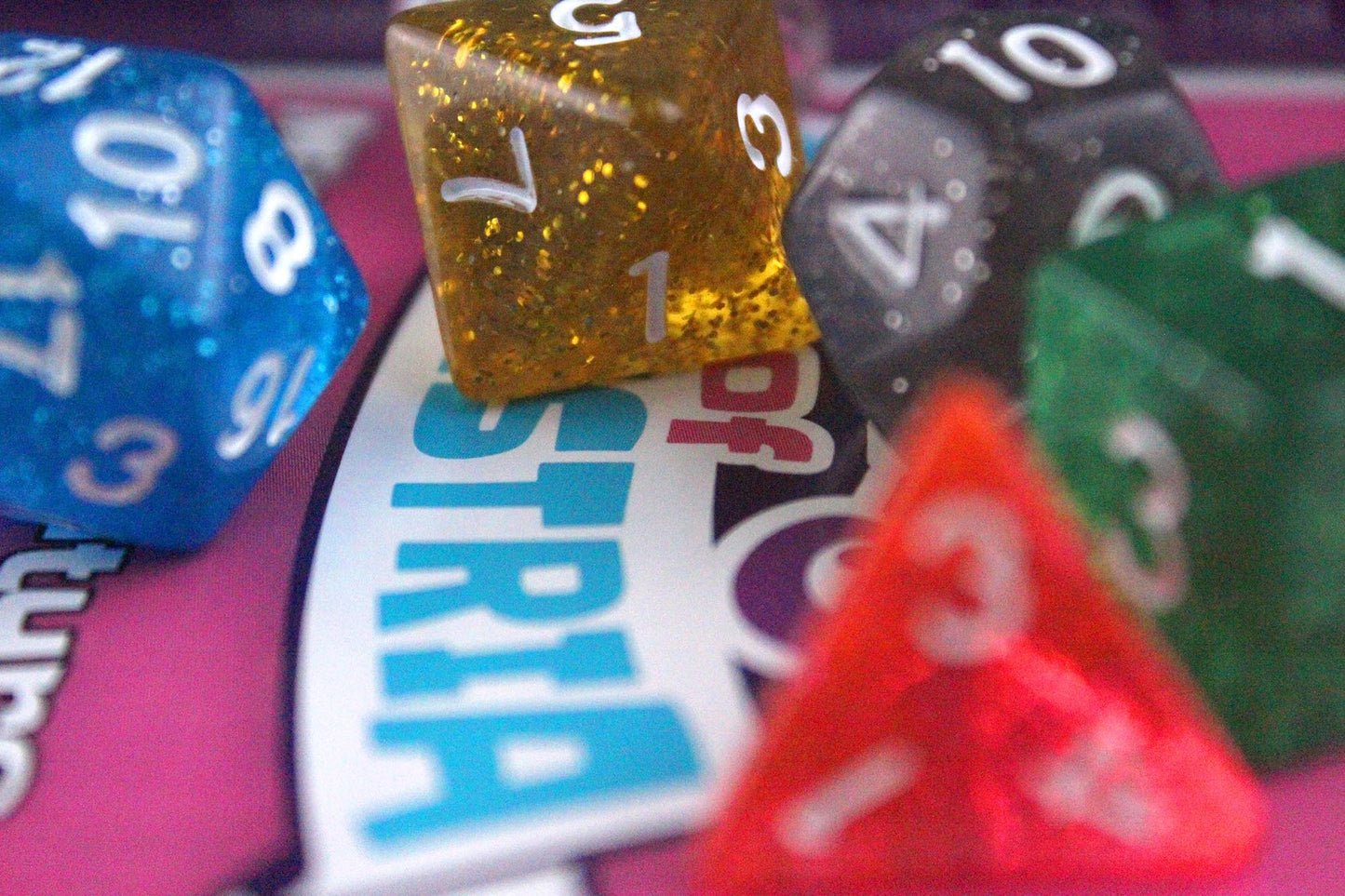 Tails of Equestria: Dice set - Unicorn