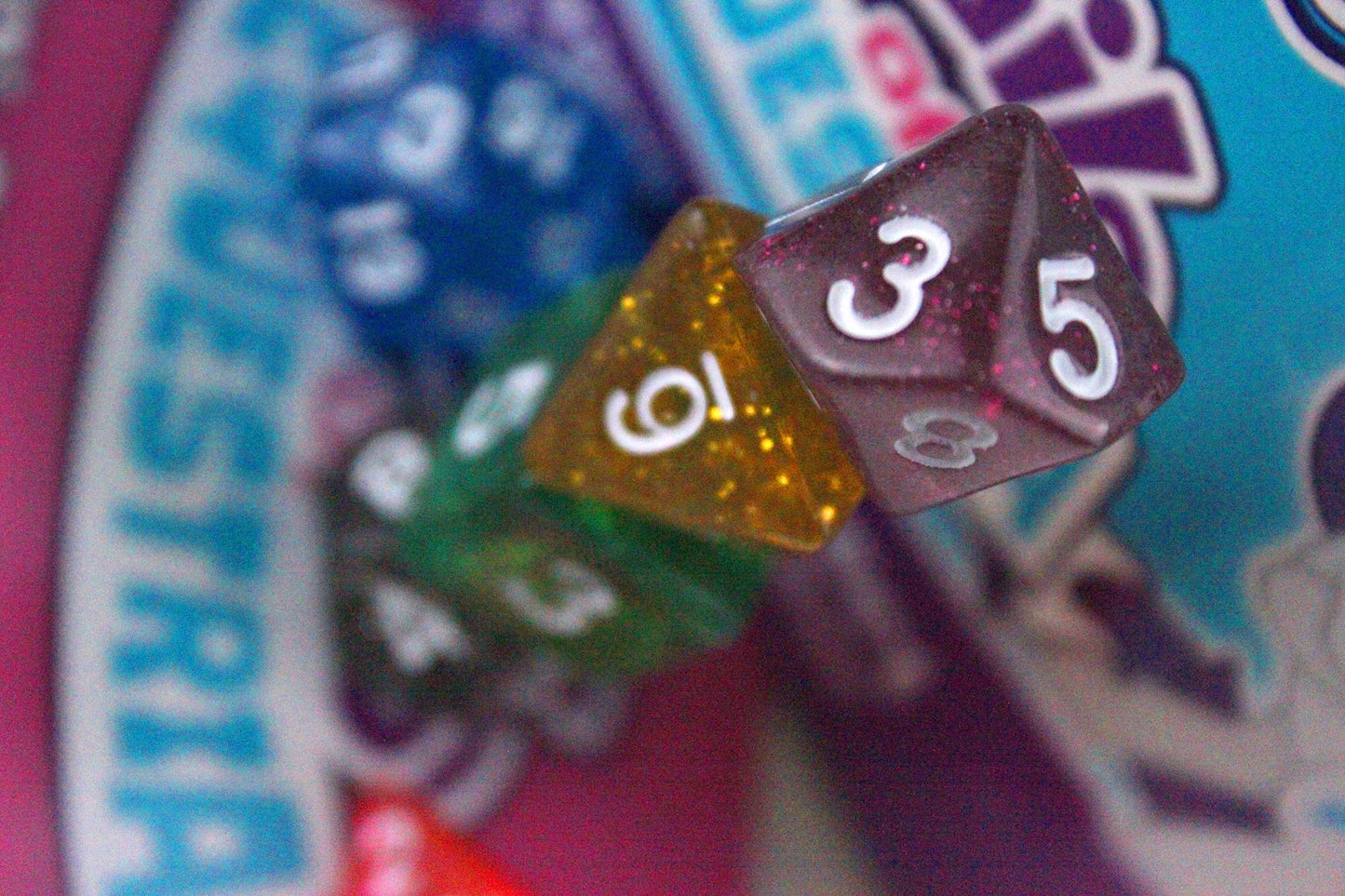 Tails of Equestria: Dice set - Unicorn