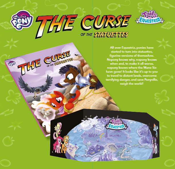 Tails of Equestria: The Curse of the Statuettes (book+GM screen!)