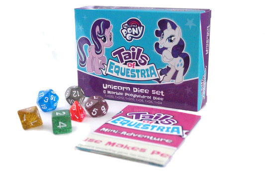 Tails of Equestria: Dice set - Unicorn