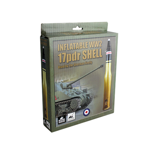 Inflatable WW2 17pdr shell