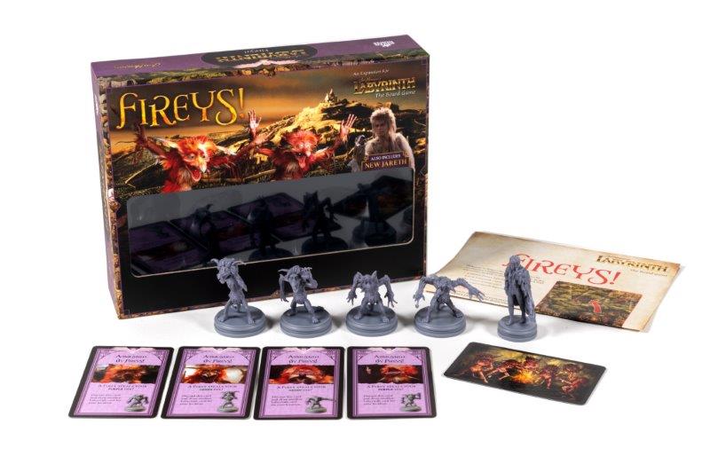 DENTRO DEL LABERINTO - EXPANSION FIREYS!. Crazy Pawns Games.